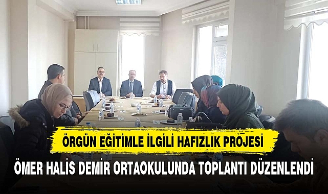Hafızlık Projesi ile Din Kültürü öğretmenleri bir araya geldi