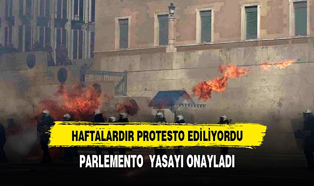 Haftalardır protesto ediliyordu! Beklenen yasa çıktı