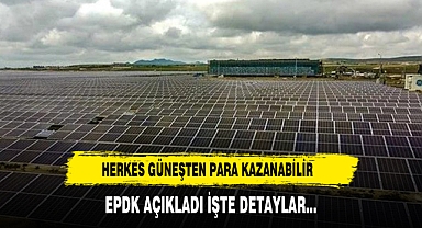 HERKES GÜNEŞTEN PARA KAZANABİLİR