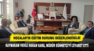 Hocalar’ın Eğitim Durumu Değerlendirildi