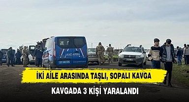 İki Aile Arasında Taşlı, Sopalı Kavga