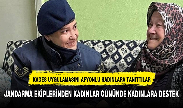 İL JANDARMA EKİPLERİNDEN  KADINLARA ÖZEL KUTLAMA