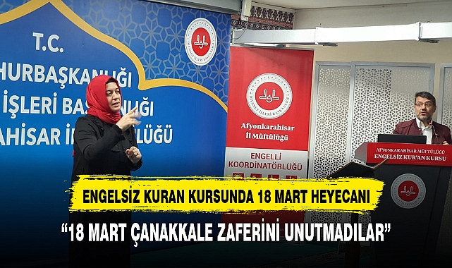 İL MÜFTÜLÜĞÜNDEN ANLAMLI ÇANAKKALE PROGRAMI