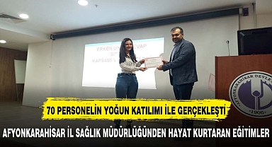 İL SAĞLIK MÜDÜRLÜĞÜNDE HİZMET İÇİ EĞİTİMLER DEVAM EDİYOR