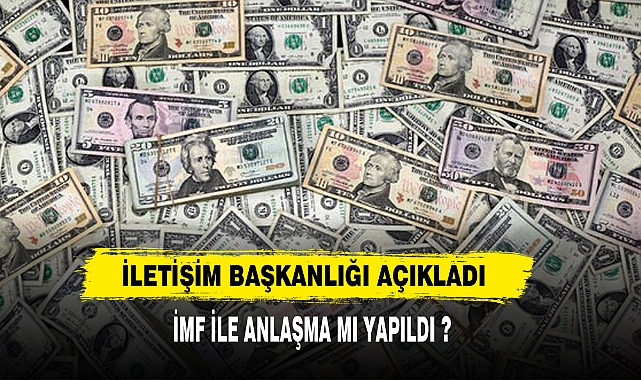 İMF İLE ANLAŞMA MI YAPILDI ?