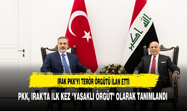IRAK PKK'YI TERÖR ÖRGÜTÜ İLAN ETTİ