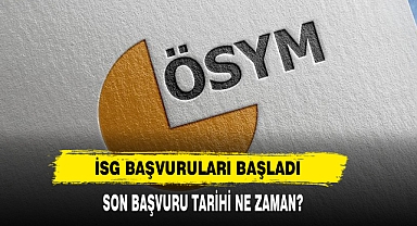 İSG Başvuruları Başladı