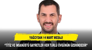 İYİ Parti Belediye Başkan adayı Alper Yağcı’nın Tıp Bayramı Mesajı