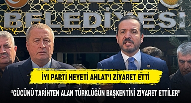 İYİ PARTİ HEYETİNDEN TÜRKLÜĞÜN BAŞKENTİNE ZİYARET