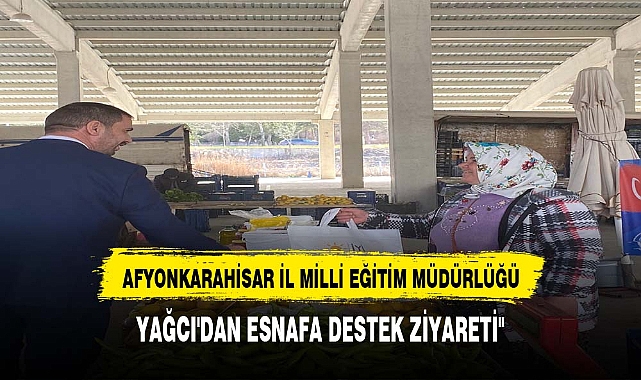 İYİ PARTİ'NİN BAŞKAN ADAYI YAĞCI'DAN MORAL DESTEĞİ!"