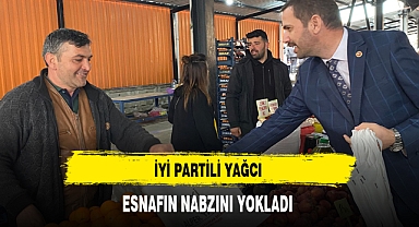 İYİ Partili Aday Esnafın Nabzını Yokladı