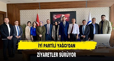 İYİ Partili Yağcı'dan Ziyaretler Sürüyor