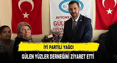 İYİ Partili Yağcı Gülen Yüzler Derneğini Ziyaret Etti