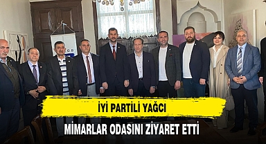 İYİ Partili Yağcı Mimarlar Odasını Ziyaret Etti
