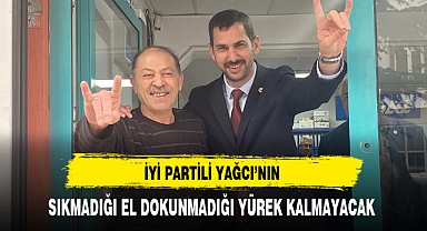 İYİ Partili Yağcı'nın Sıkmadığı El Dokunmadığı Yürek Kalmayacak