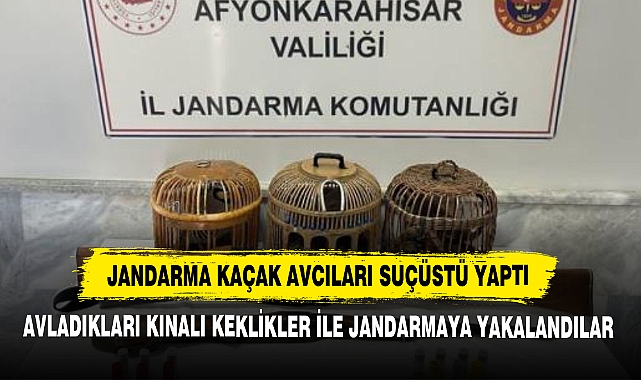 Jandarma Kaçak Avcıları Suçüstü Yaptı