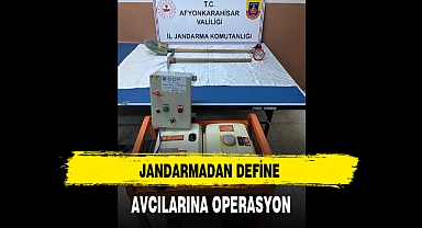 Jandarmadan Define Avcılarına Operasyon