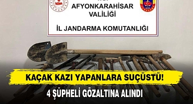 Kaçak Kazı Yapanlara Suçüstü!