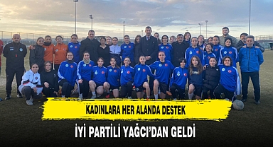 Kadınlara Her Alanda Destek İYİ Partili Alper Yağcı'dan Geldi