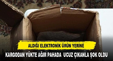 KARGODAN ÇIKANLA NEYE UĞRADIĞINA ŞAŞIRDI