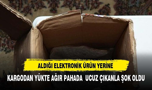 KARGODAN ÇIKANLA NEYE UĞRADIĞINA ŞAŞIRDI