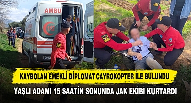Kaybolan Emekli Diplomat Cayrokopter İle Bulundu
