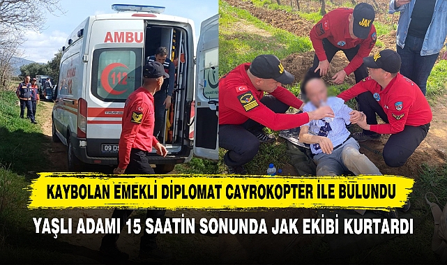 Kaybolan Emekli Diplomat Cayrokopter İle Bulundu