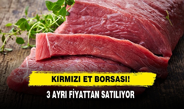 Kırmızı Et Borsası!