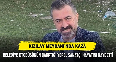Kızılay Meydanı’nda Kaza
