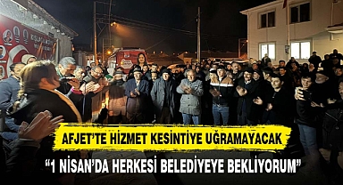KÖKSAL: 1 NİSAN’DA HERKESİ BELEDİYEYE BEKLİYORUM