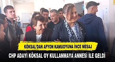 KÖKSAL'DAN KAMUOYUNA MESAJ NİTELİĞİNDE FOTOGRAF