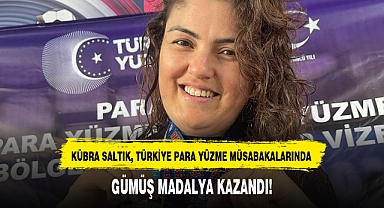 KÜBRA SALTIK, GÜMÜŞ MADALYA KAZANDI!