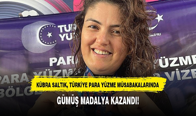 KÜBRA SALTIK, GÜMÜŞ MADALYA KAZANDI!