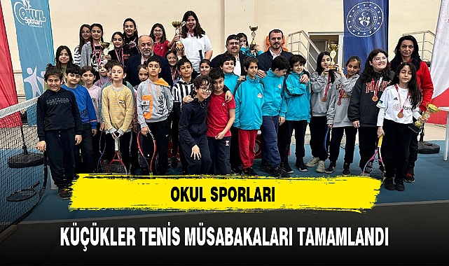 KÜÇÜKLER TENİS MÜSABAKALARI TAMAMLANDI