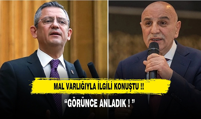 MAL VARLIĞI İLE İLGİLİ KONUŞTU... "GÖRÜNCE ANLADIK !"
