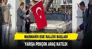 Marmaris Ege Rallisi seremoni startı ile başladı