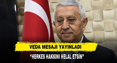 MEHMET ZEYBEK HELALLİK İSTEDİ