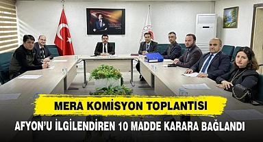 Mera Komisyon Toplantısı
