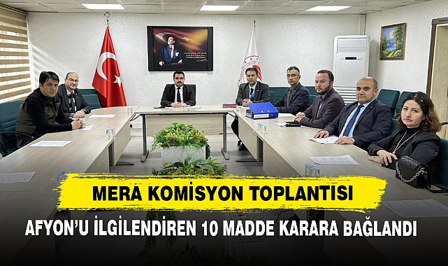 Mera Komisyon Toplantısı