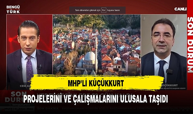 MHP'li Aday Projelerini ve Çalışmalarını Ulusala Taşıdı