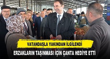 MHP'li Aday Vatandaşla Yakından İlgilendi