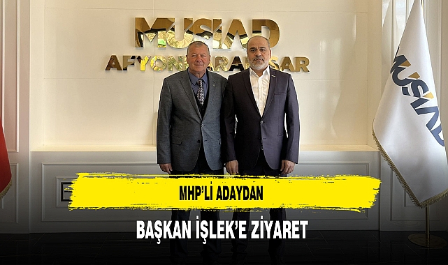 MHP'li Adaydan Başkan İşlek'e Ziyaret