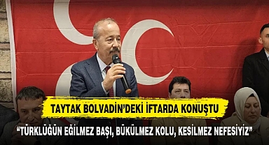 MHP Milletvekili Taytak, Bolvadin'de İftar Programında Konuştu