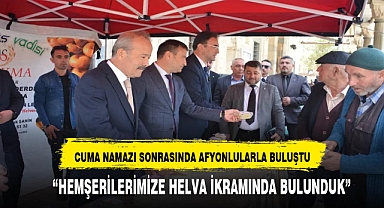 MHP TEŞKİLATI İMARET CAMİSİNDE HELVA İKRAMINDA BULUNDU