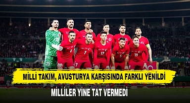 Milli Takım, Avusturya Karşısında Farklı Yenildi