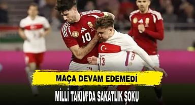 Milli Takım'da sakatlık şoku! Maça devam edemedi