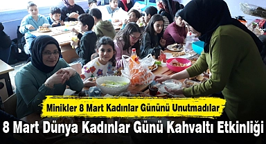 Minikler 8 Mart Kadınlar Gününü Unutmadılar