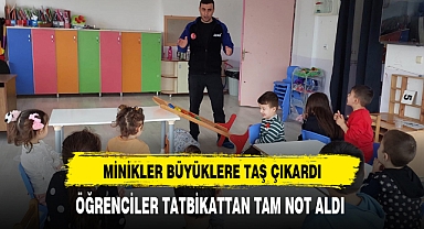 Minikler Büyüklere Taş Çıkardı