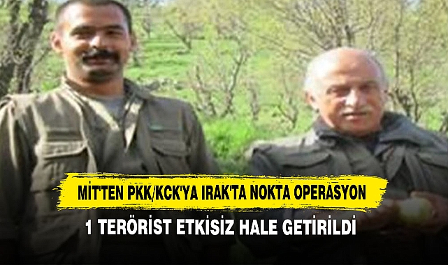 MİT'ten PKK/KCK'ya Irak'ta Nokta Operasyon
