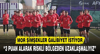MOR ŞİMŞEKLER GALİBİYET İSTİYOR